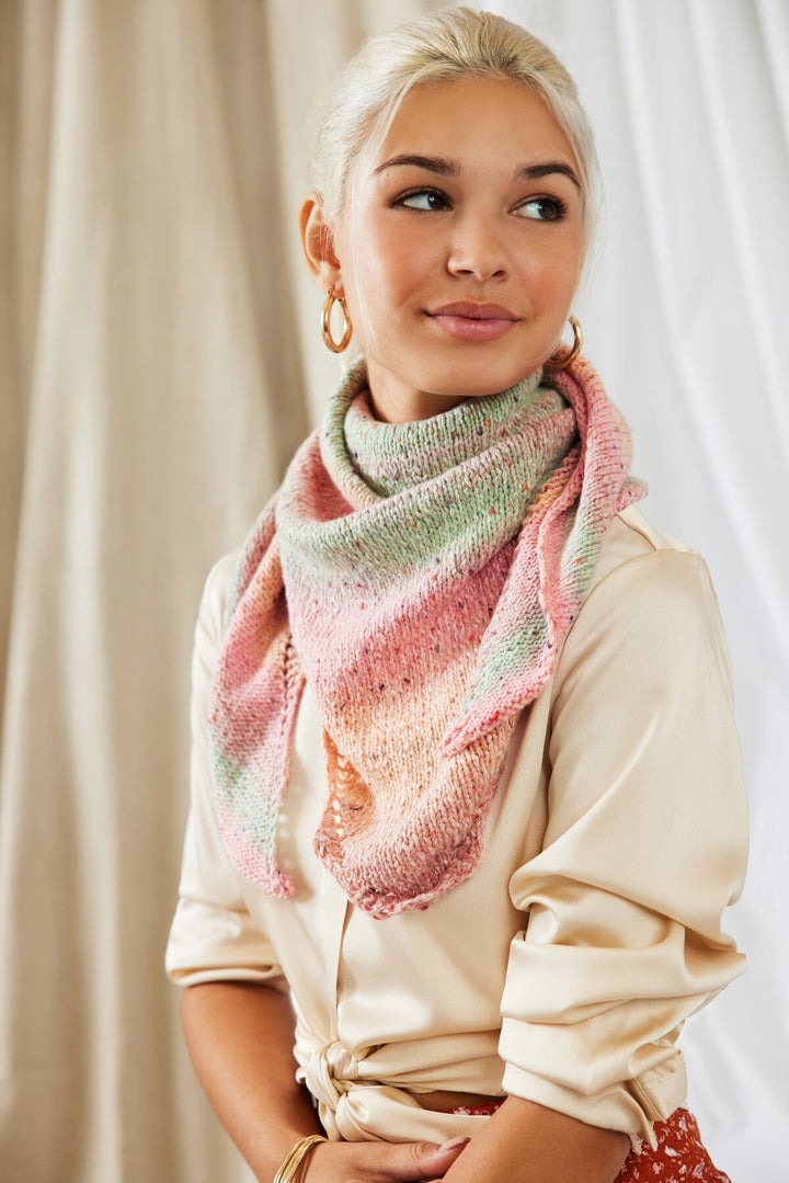 Patron de Striated Shawl