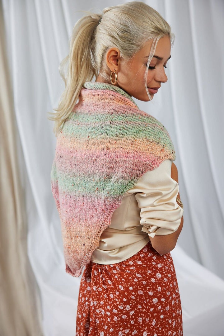 Patron de Striated Shawl