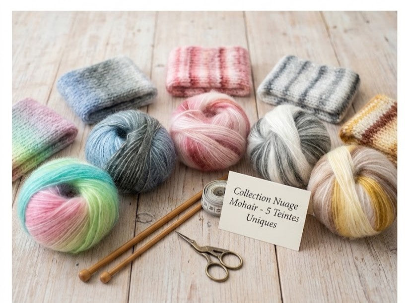 Laine Autorayante de style mohair Humana Lana