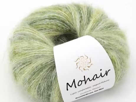 Mohair multicolore