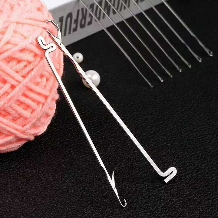 Crochets rattrape maille. KIT DE 7 crochets