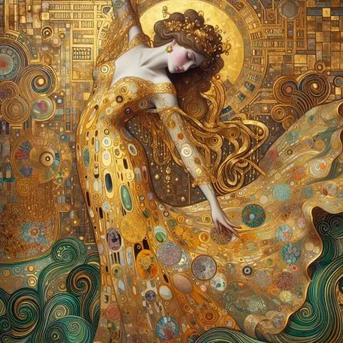 Peinture à diamant #41 50cm x 50cm Femme élégante
