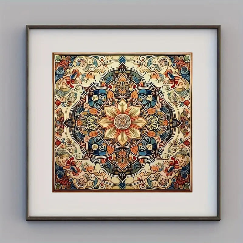 Peinture à diamant #22 40cm x 40cm Mandala