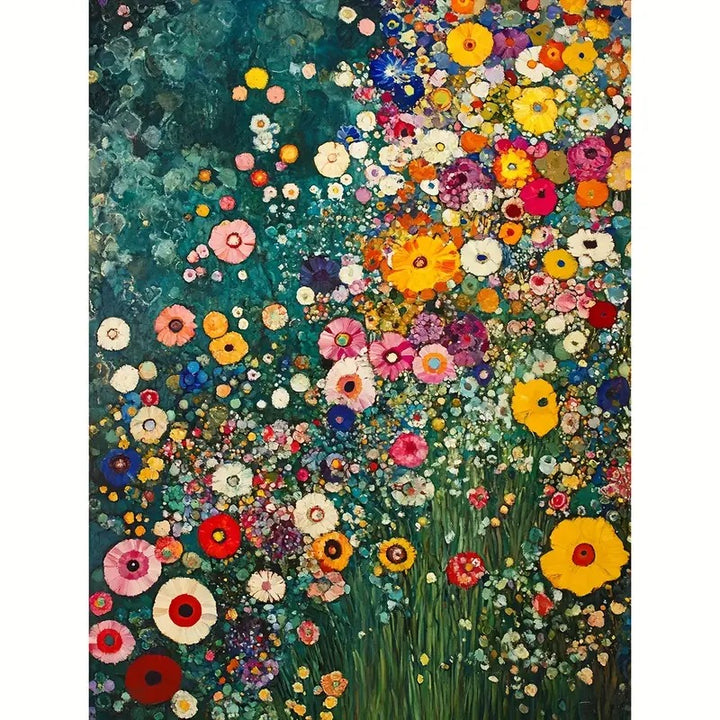 Peinture à diamant #15 40cm x 30cm Fleurs