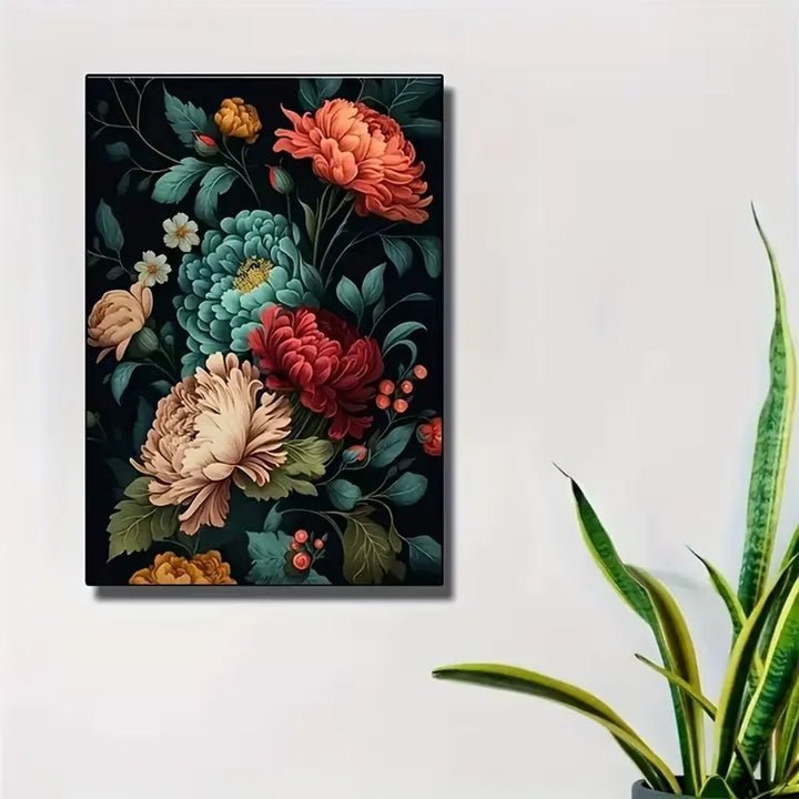 Peinture à diamant #64 30cmx40cm Fleurs