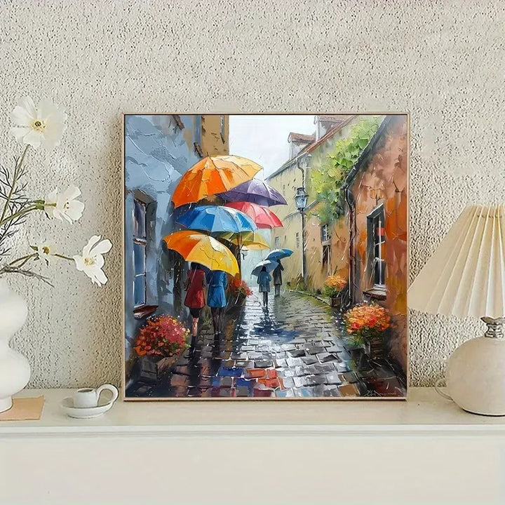 Peinture à diamant #43 40cmx40cm Parapluies