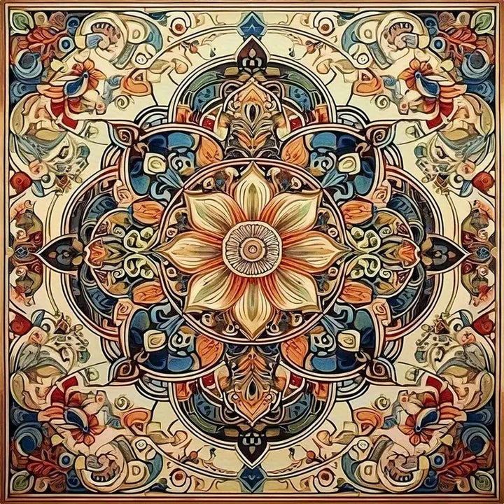 Peinture à diamant #22 40cm x 40cm Mandala
