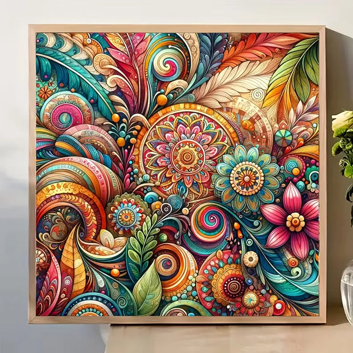 Peinture à diamant #77  40cmx40cm Mandala