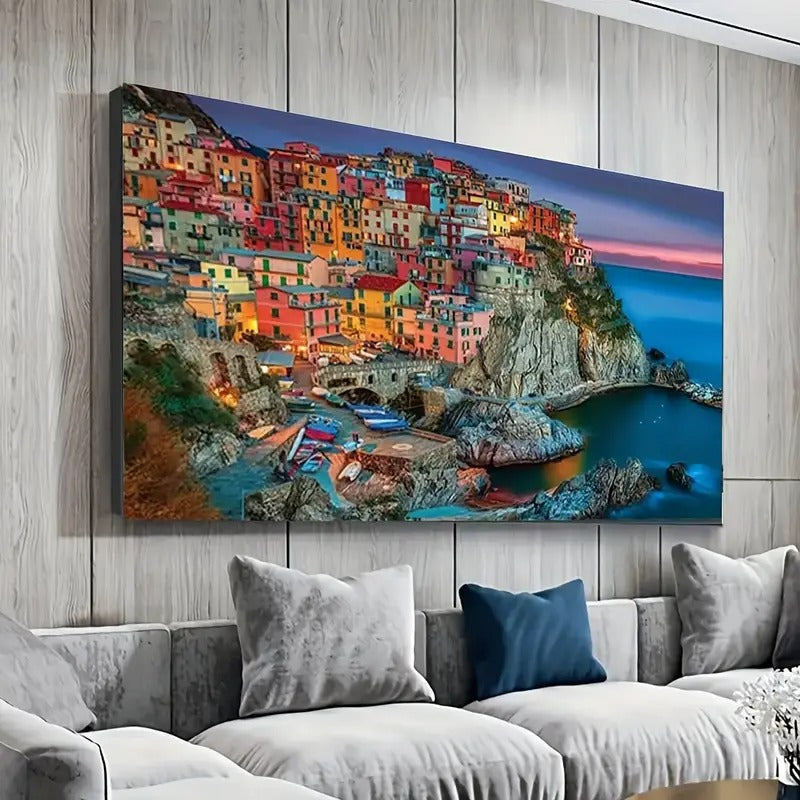 Peinture à diamant #76  50cmx90cm Amalfi Italie