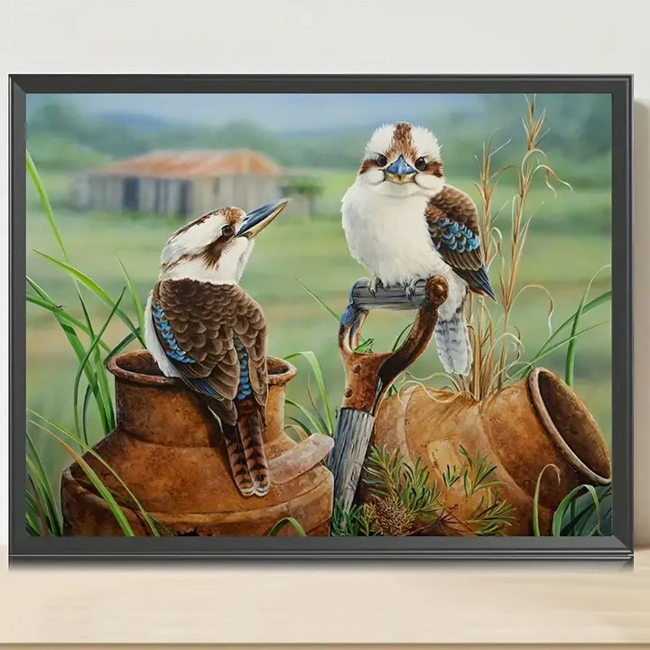 Peinture à diamant #11 40cm x 50cm Oiseaux