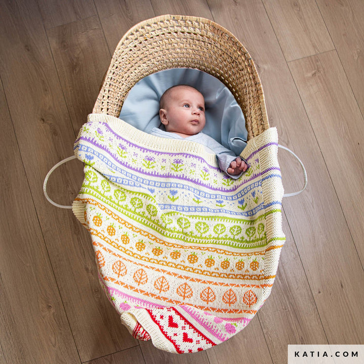 Kit  Rainbow Garden KAL 2026 – Katia Fair Cotton