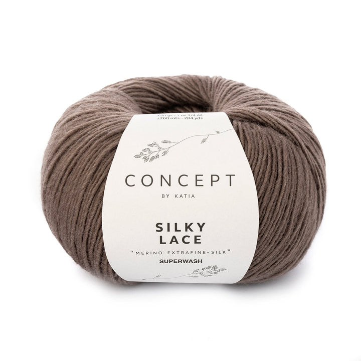 Pull fantaisie , Silky lace de Katia