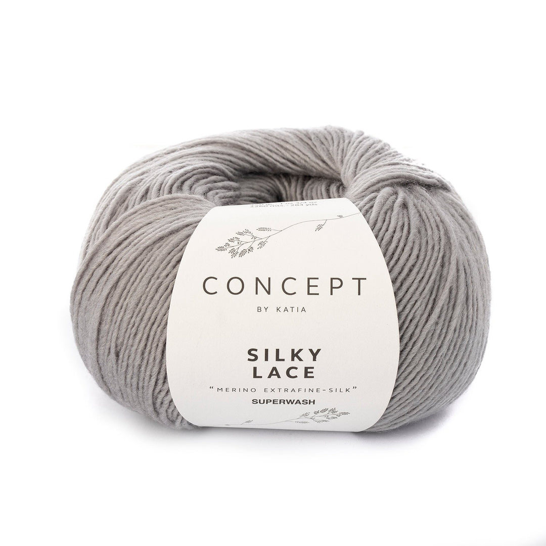 Pull fantaisie , Silky lace de Katia