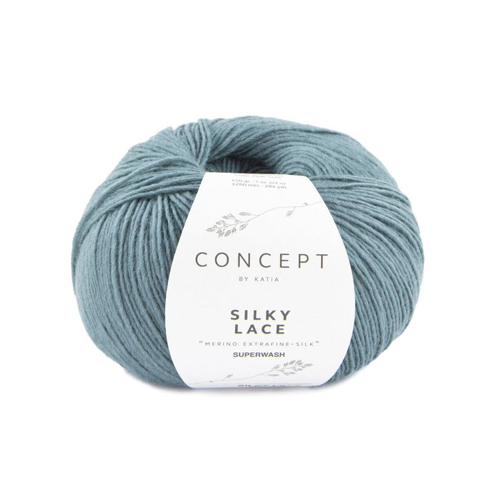 Pull fantaisie , Silky lace de Katia