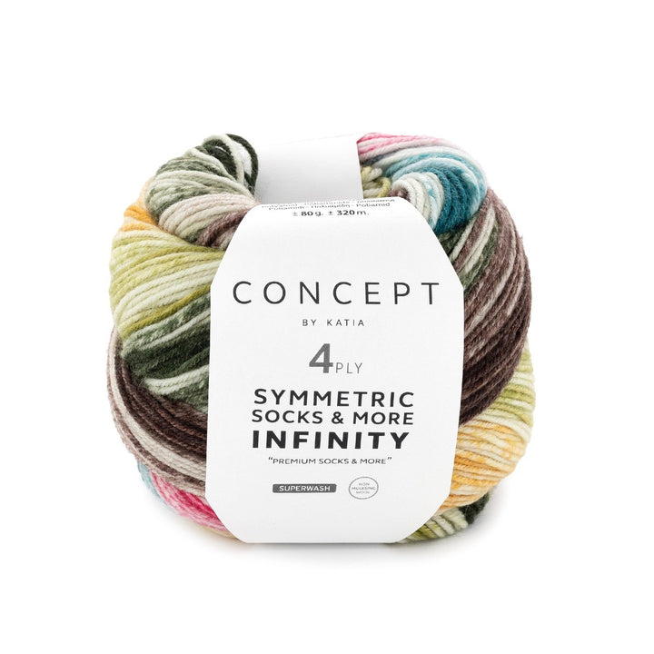 Infinity Sym Socks de Katia EN PRÉ-VENTE