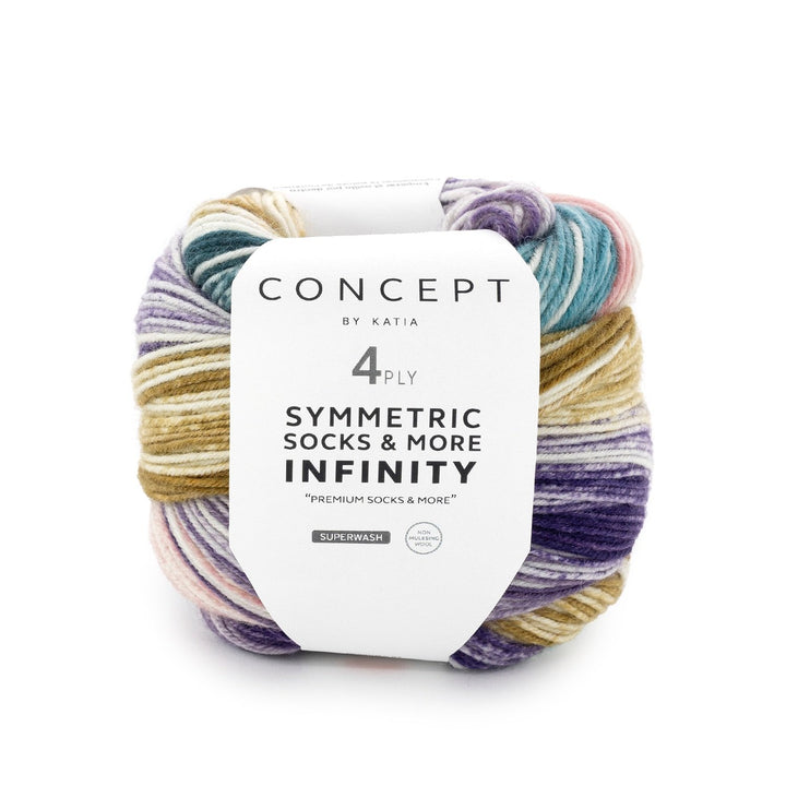 Infinity Sym Socks de Katia EN PRÉ-VENTE