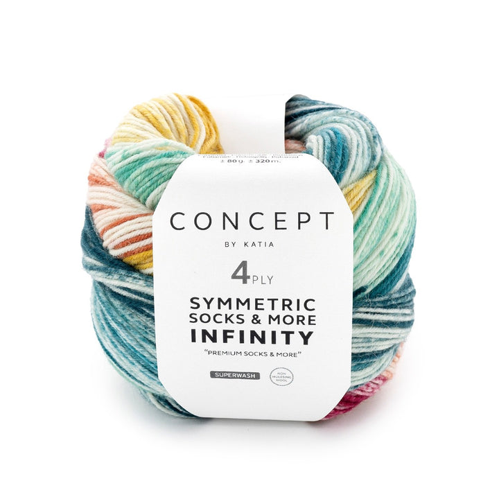 Infinity Sym Socks de Katia EN PRÉ-VENTE