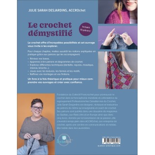 Le crochet démystifié par Julie Sarah Desjardins