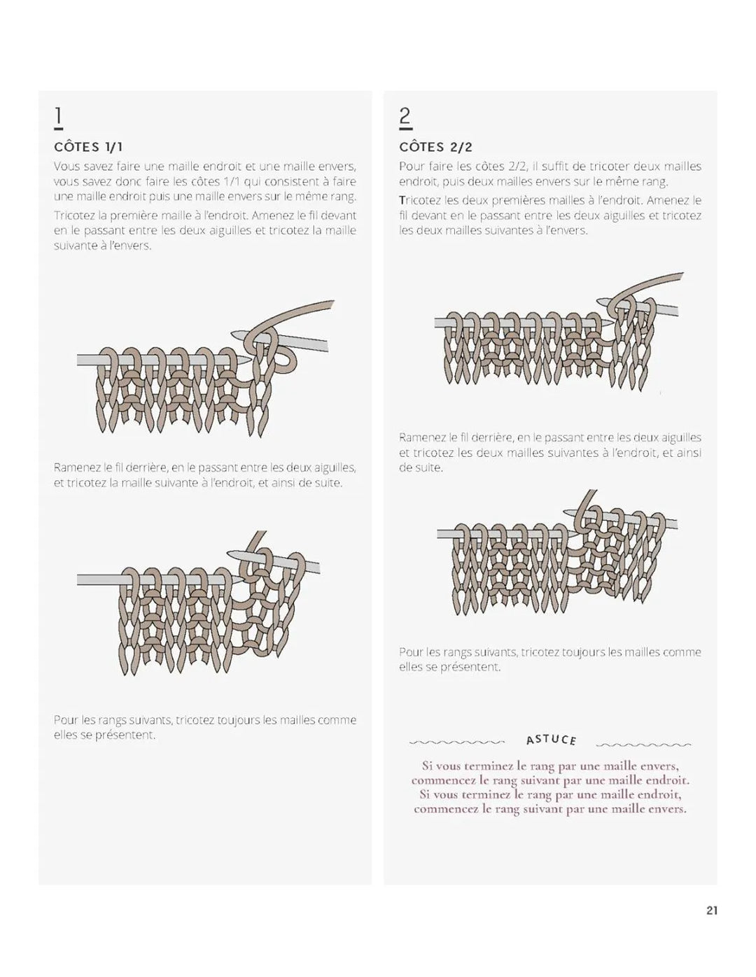 Le grand livre du tricot pour les débutants