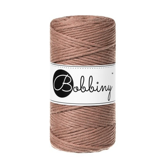 Corde à Macramé Bobbiny Simple brin 3mm/100 Mètres