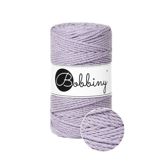 Corde À Macramé Bobbiny 3brins/3mm/100 Mètres